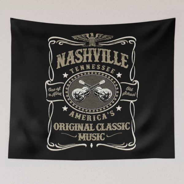 Item preview, Nashville Music City USA Vintage Shirt designed and sold by simbabo0846.