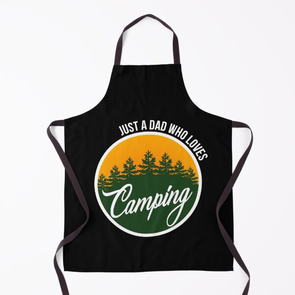Item preview, Just A Dad Who Loves Camping designed and sold by PlushTrashBrush.
