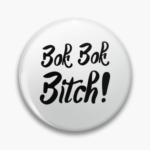 Item preview, Bok Bok Bitch -Crazy Rich Asians Text Design in Black - because Chickens are Bitches! designed and sold by katiekendall.