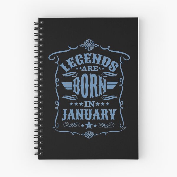 Item preview, Legend Are Born In January designed and sold by trekker63.