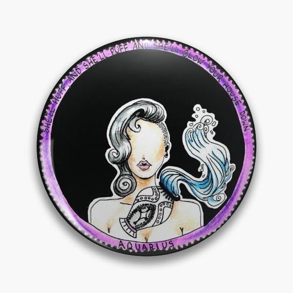 Item preview, Aquarius Feminine Archetype Design designed and sold by StarCrossDesign.