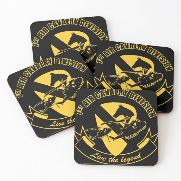 Item preview, 1st Air Cavalry Division Air Cav - Live The Legend Shirt designed and sold by simbabo0846.