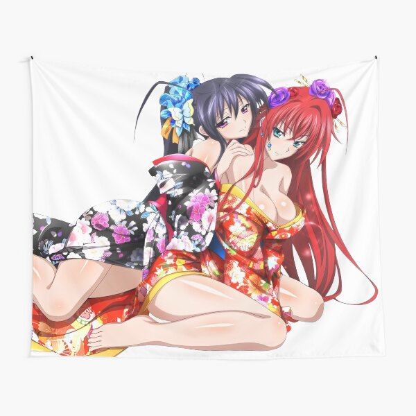 High School Dxd Sexy Girls Tapestries Redbubble