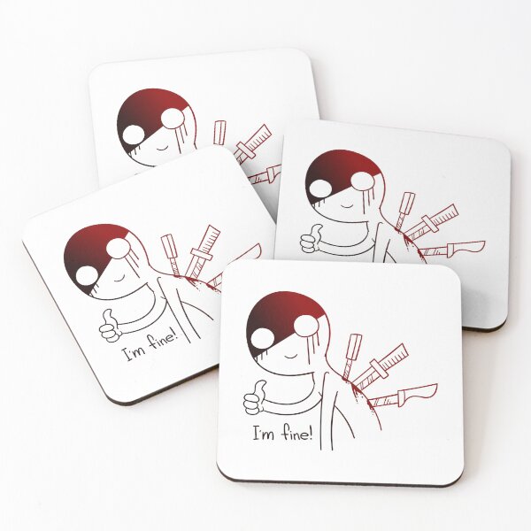 Item preview, I am (not) fine! designed and sold by Zandrosa.