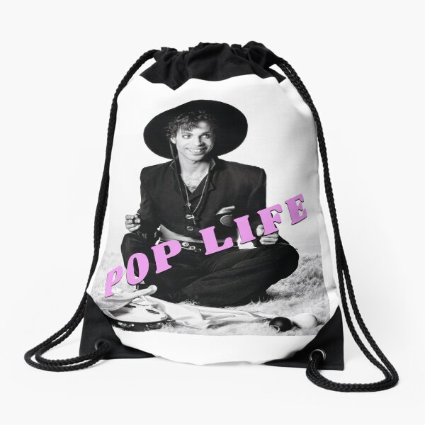 POP LIFE PRINCE Drawstring Bag
