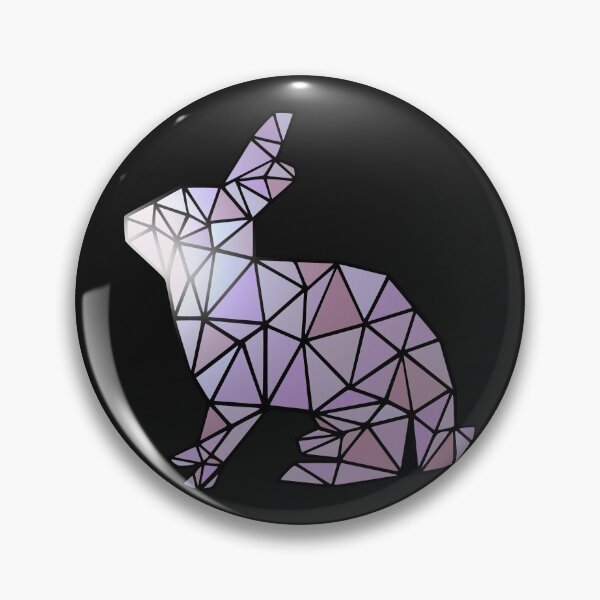 Item preview, Pink Shinny Polygon Rabbit designed and sold by Chubuter.