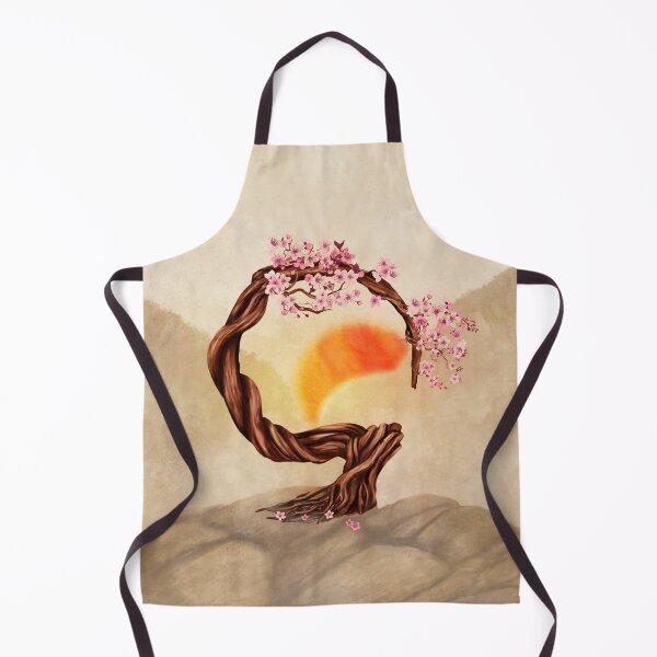 Item preview, Enso Zen Blossoming Sakura Bonsai designed and sold by k9printart.
