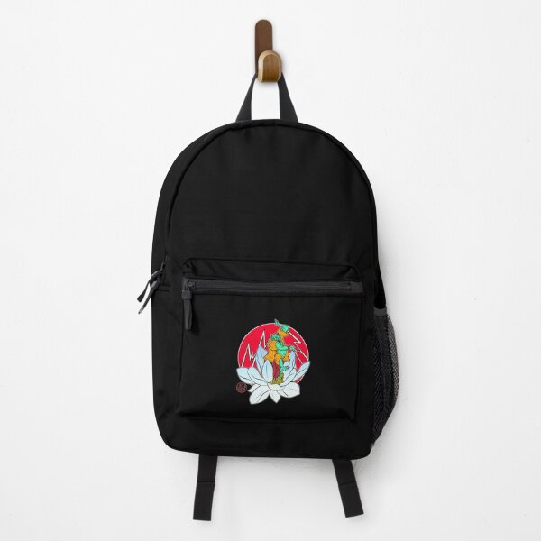 Item preview, Oni - Japanese demon and lotus designed and sold by Ukiyograph.
