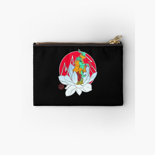 Item preview, Oni - Japanese demon and lotus designed and sold by Ukiyograph.