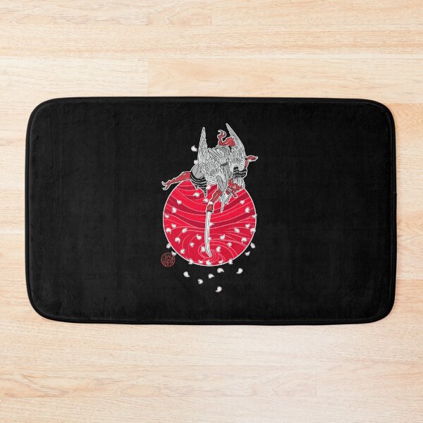 Item preview, Tengu and sword in the typhoon designed and sold by Ukiyograph.