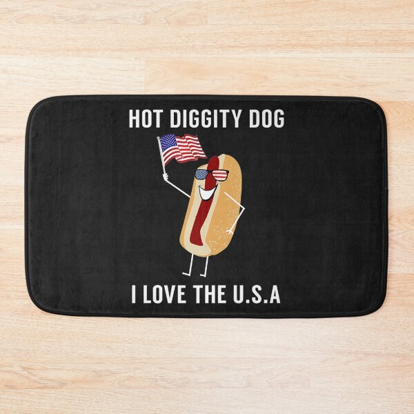 Item preview, Funny 4th of July Memorial Day Shirt  Funny Hot Dog USA Premium designed and sold by cindykz32bon.
