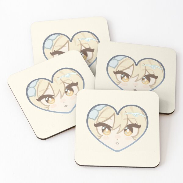 Item preview, Lumine ♥ Genshin Impact Heart designed and sold by peach-milq-tea.