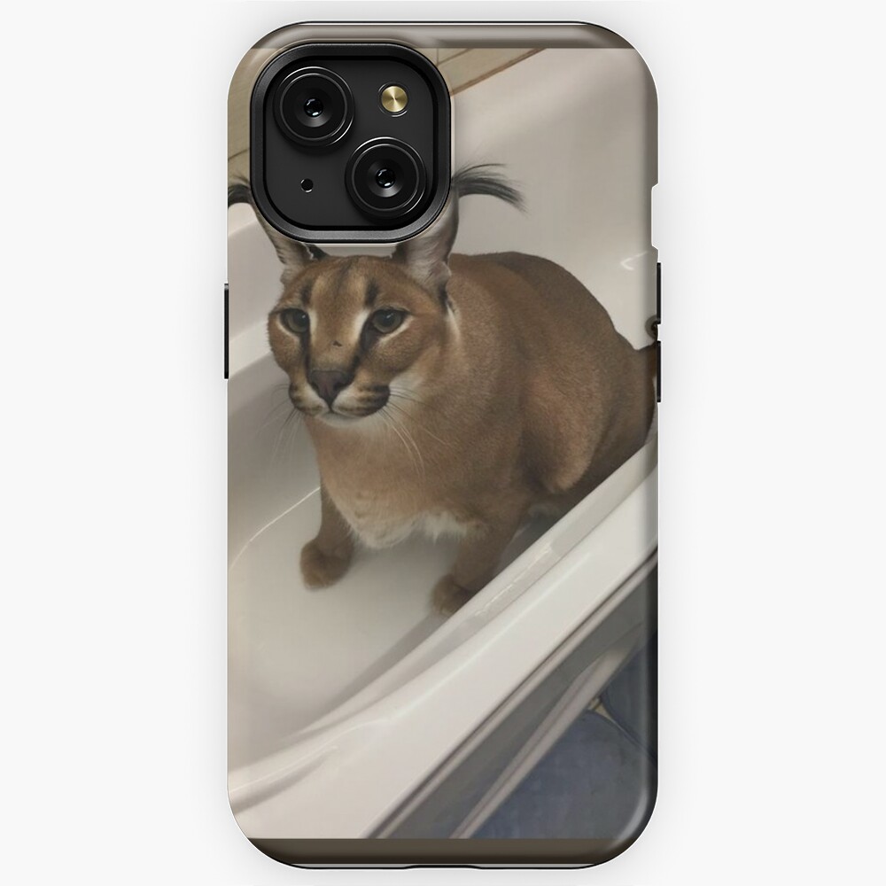  iPhone 12 Pro Max Big Floppa Meme Cat Case : Cell Phones &  Accessories