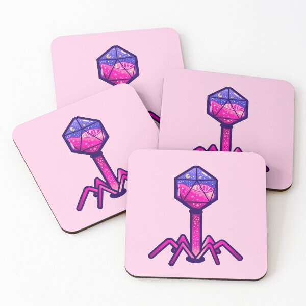 Item preview, Phage Full of Stars - Molecular Biology Science designed and sold by sunnySaraV.