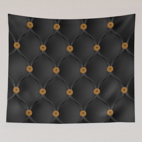 Item preview, Studded black velvet furniture designed and sold by CutieBlue.