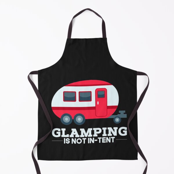 Item preview, Glamping Is Not InTent gift idea T Shirt designed and sold by Clavitaps.