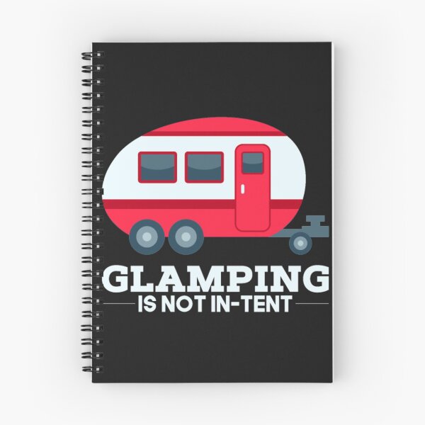 Item preview, Glamping Is Not InTent gift idea T Shirt  designed and sold by Clavitaps.