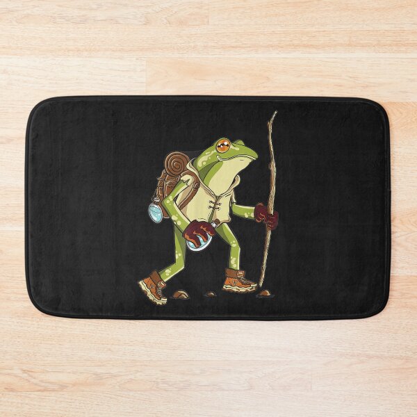 Item preview, Hiking Frog Dark Academia Witchy Cottagecore designed and sold by cindykz32bon.