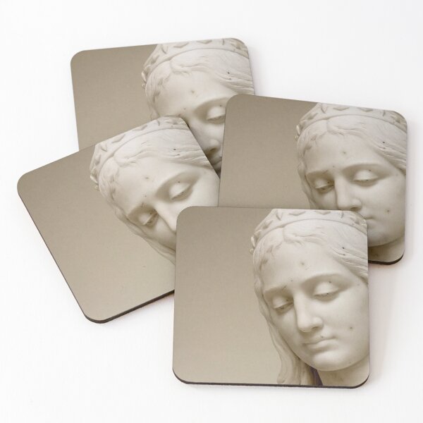 Item preview, Serene marble Madonna. designed and sold by Jonnekesart.