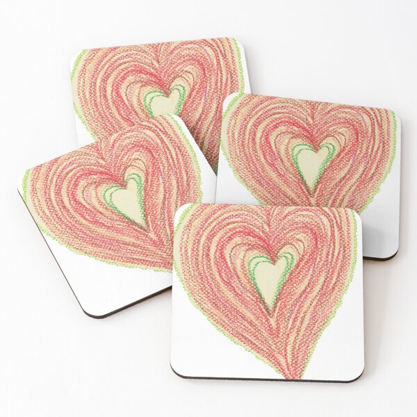 Item preview, Red Pastel Heart designed and sold by KazM.