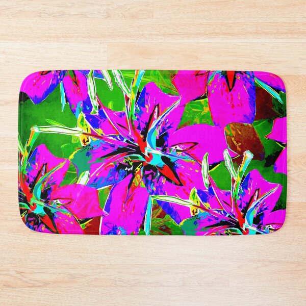 Item preview, Luscious Liliums - Pink / Green designed and sold by PoppyPod.