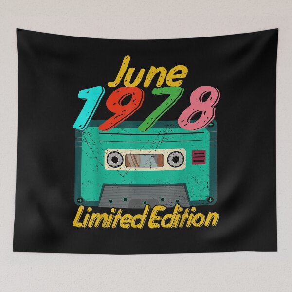 Artikelvorschau, Juni 1978 Vintage Kassette 43. Geburtstagsgeschenk entworfen und verkauft von sheilase.