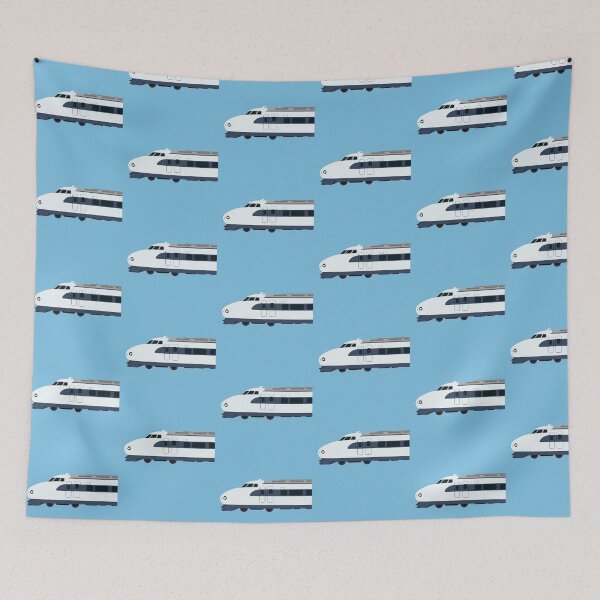 Item preview, Shinkansen 0 Series Bullet Train - Side View designed and sold by JonesyDave.