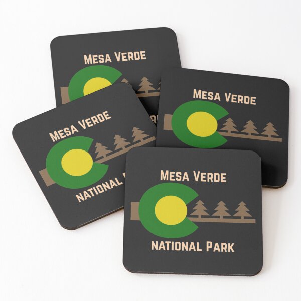 Item preview, Mesa Verde National Park Flag Forest T Shirt  designed and sold by Clavitaps.