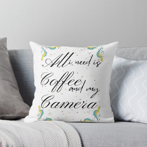 Item preview, All i need is coffee and my camera. designed and sold by Preetydesign.