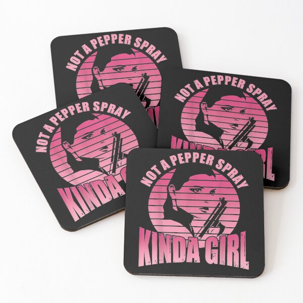 Item preview, Vintage Not A Pepper Spray Kind Of Girl Cute Gun Women Gift  designed and sold by sheilase.
