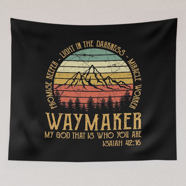 Item preview, Waymaker Miracle Worker Promise Keeper Light Vintage designed and sold by russellsteve.