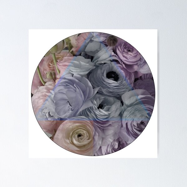 Item preview, Flowers for Ellie - Geometric Pastel designed and sold by theellieriver.
