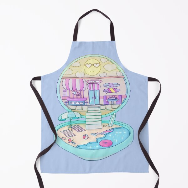 Item preview, Retro Pocket Beach Diner House designed and sold by VelvepeachShop.