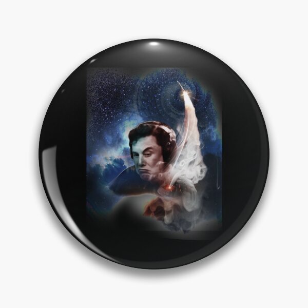 Item preview, Elon Musk  Blast Off designed and sold by BerylDooley.