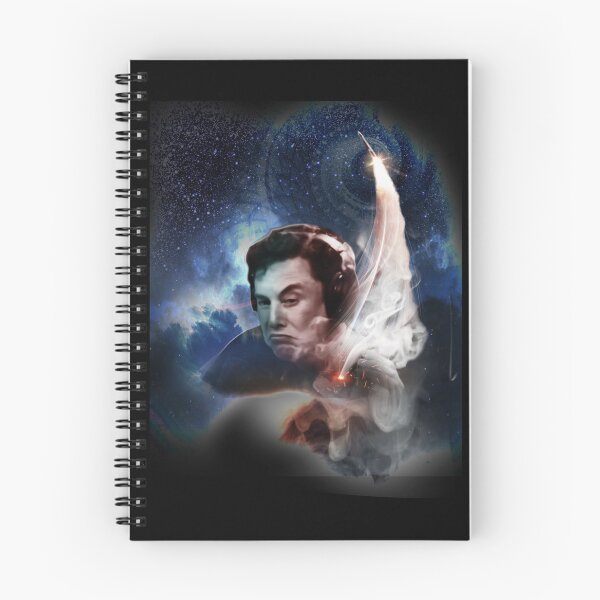 Item preview, Elon Musk  Blast Off designed and sold by BerylDooley.