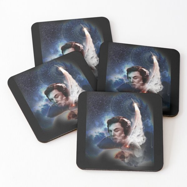 Item preview, Elon Musk  Blast Off designed and sold by BerylDooley.