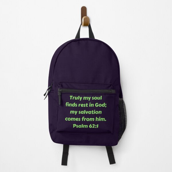 Aperçu de l'œuvre Bible Verse Psalm 62:1 créée et vendue par Prayingwarrior.