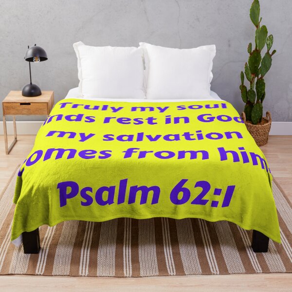 Item preview, Bible Verse Psalm 62:1 designed and sold by Prayingwarrior.