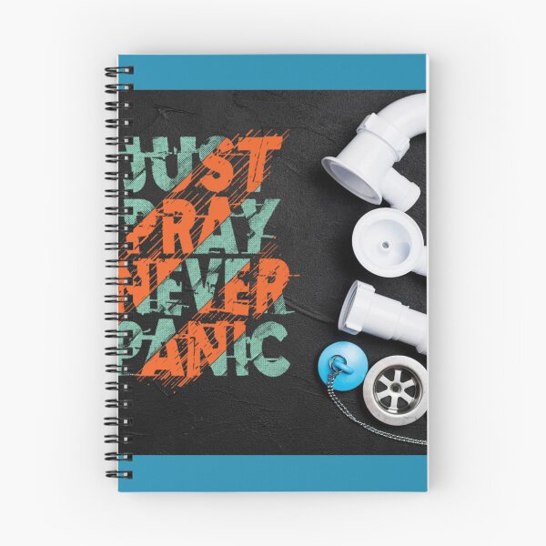 Item preview, Never panic design for redbubble designed and sold by Kumaramang.
