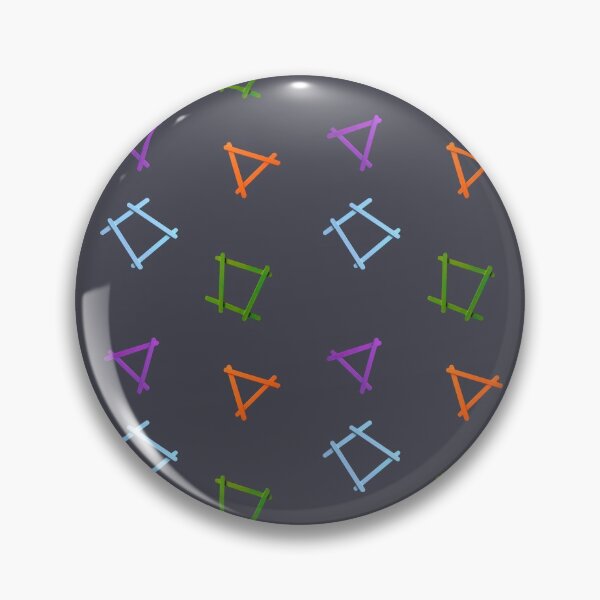 Item preview, Popsicle Stick Geometry - Dark Gray Version designed and sold by KeksWorkroom.