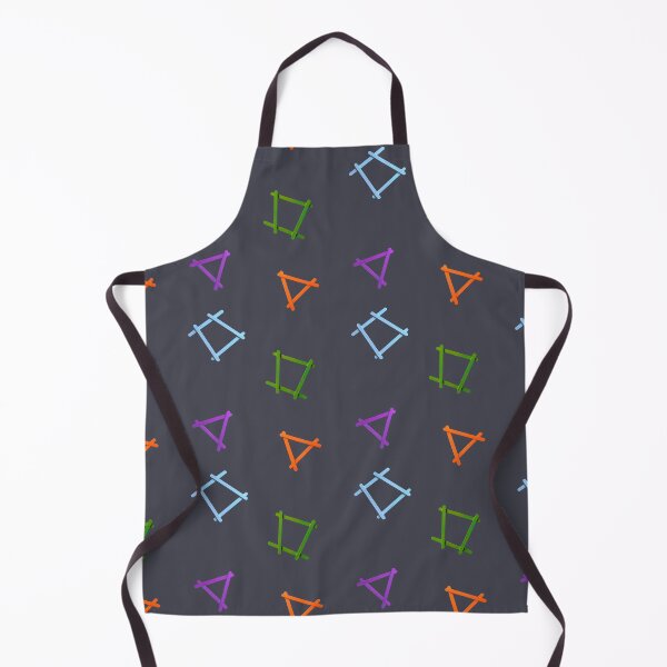 Item preview, Popsicle Stick Geometry - Dark Gray Version designed and sold by KeksWorkroom.