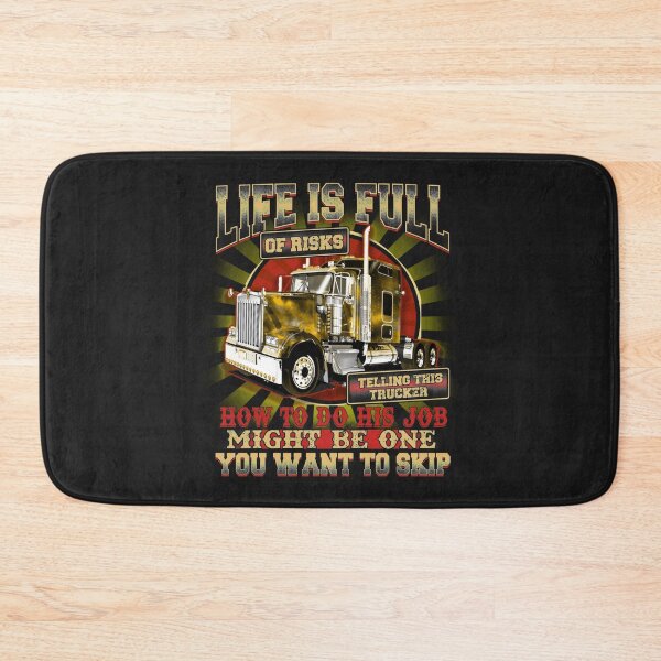 Item preview, Life Is Full Of Risks Telling This Trucker  Driver Gift designed and sold by cindykz32bon.