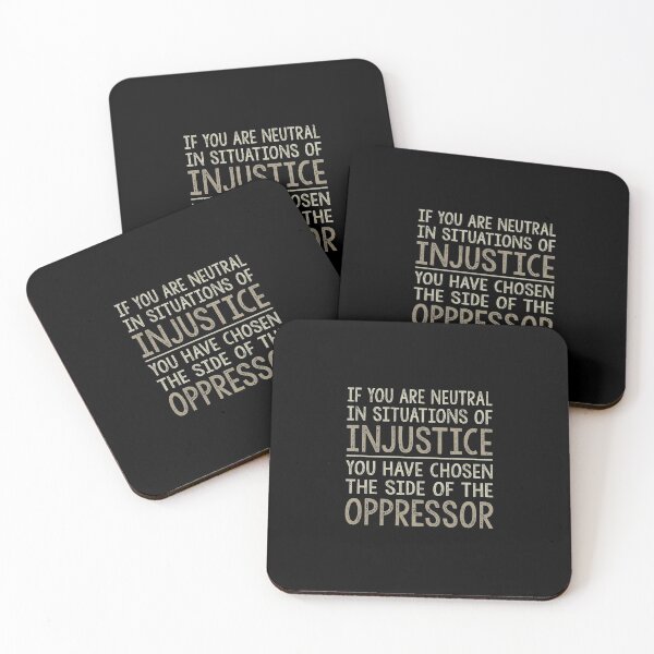 Item preview, If You Are Neutral You'Ve Chosen The Side Of The Oppressor designed and sold by allahamher.