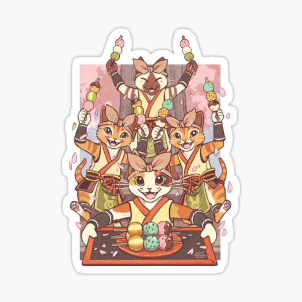 Item preview, Fluffy Bunny Dango! designed and sold by astraltiger.