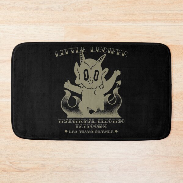 Item preview, Little Lucifer, Las Vegas Tattoo Studio, Old School Traditional Devil Tattoo Design designed and sold by Proverbial Wisdom Design.