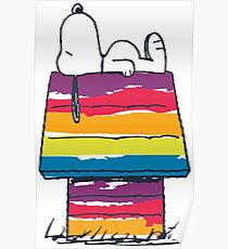 rainbow snoop Poster