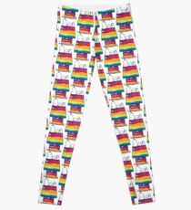 rainbow snoop Leggings