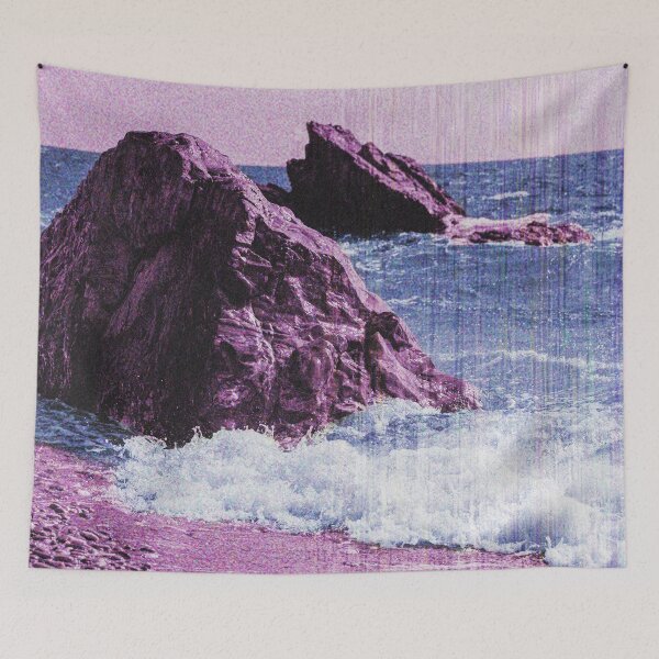 Item preview, Retro Landscape Vaporwave Style designed and sold by Peekonet.