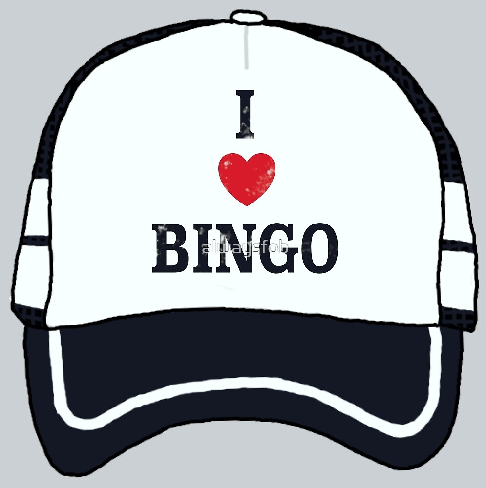 "The Bingo Hat (6 of 6 in series)" by alwaysfob Redbubble