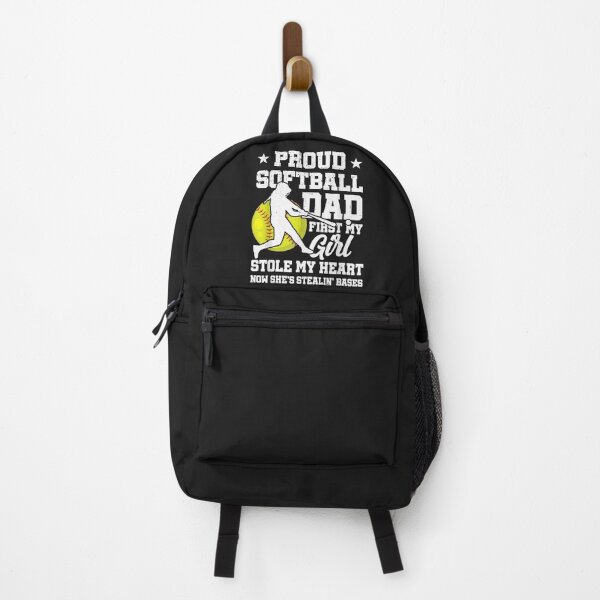 Item preview, Mens First My Girl Stole My Heart Proud Softball Dad Fathers Day designed and sold by cindykz32bon.
